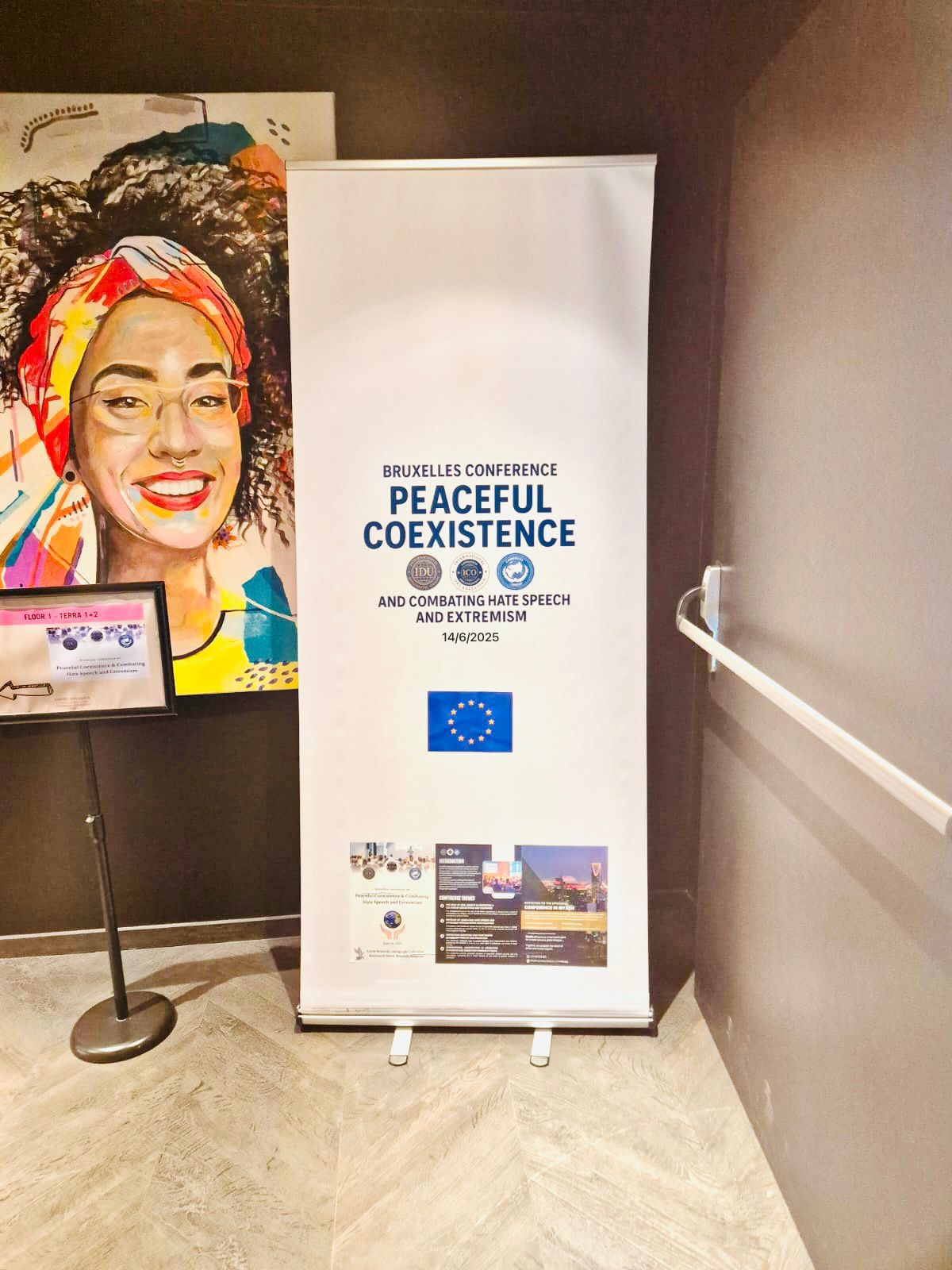 Conference Roll-Up Banner